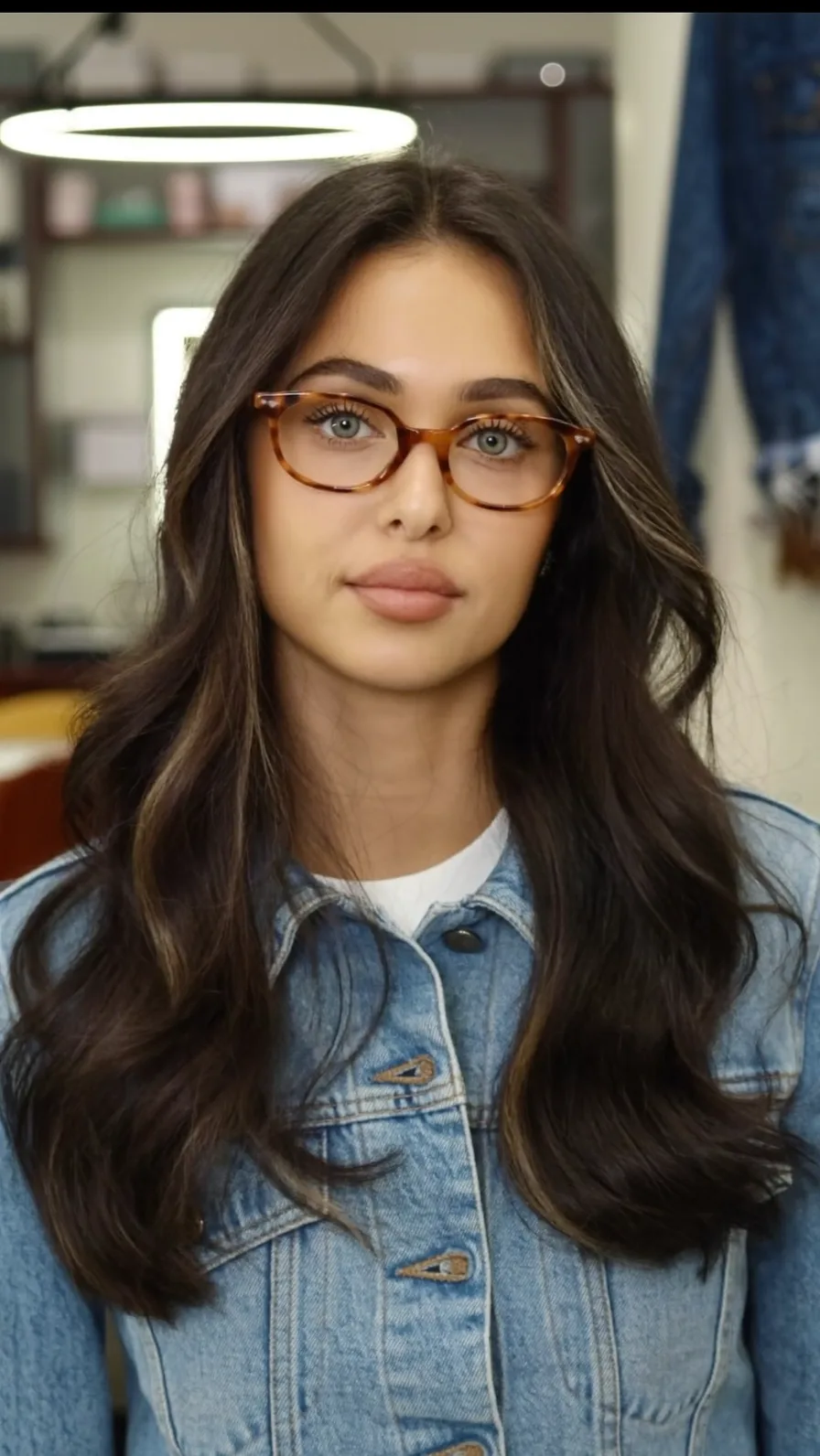 Modern Long Layered Hair with Subtle Balayage and Center Part