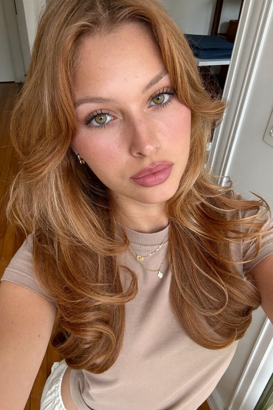 Soft Face-Framing Wavy Long Layered Haircut for Natural Volume