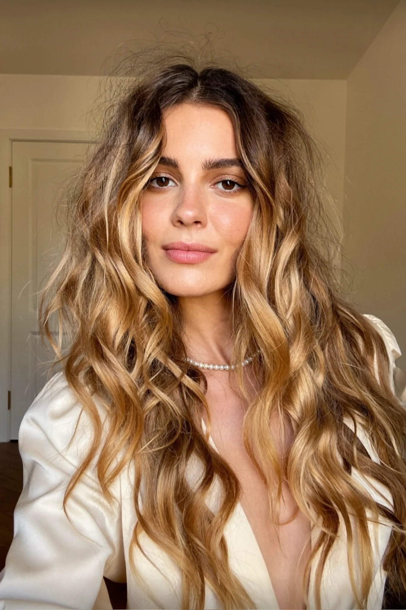 Dimensional Caramel Lob: What To Ask Your Stylist For
