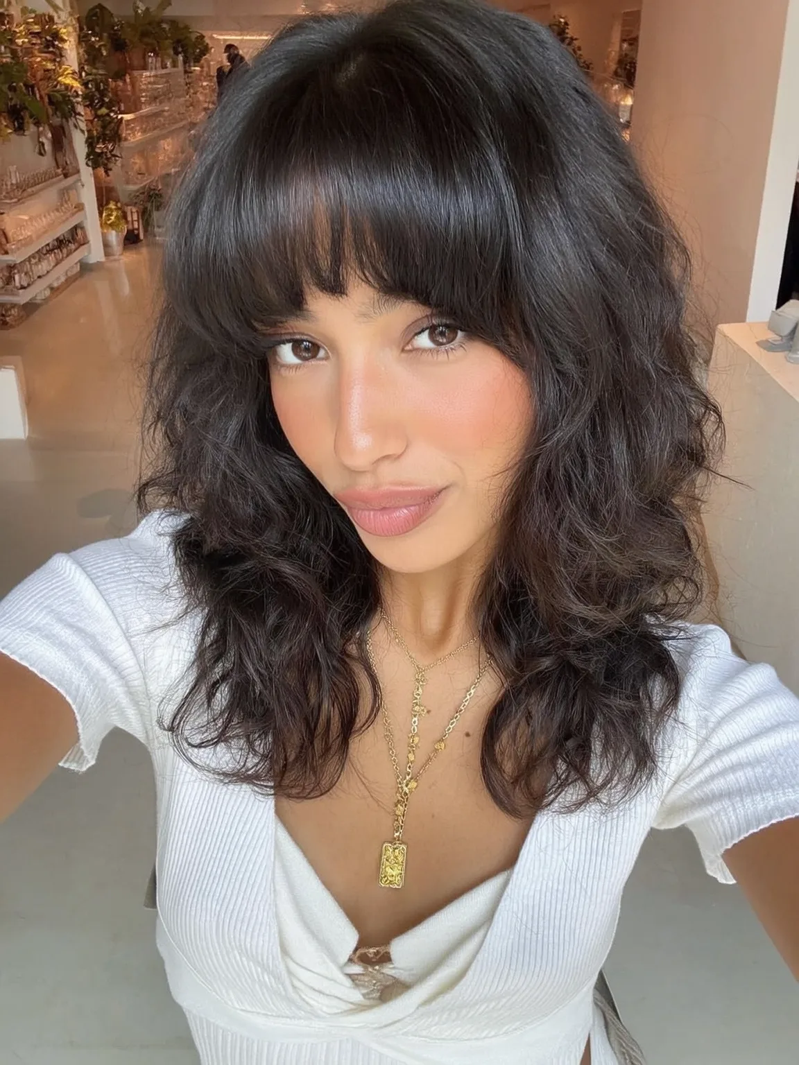 chocolate brown layered