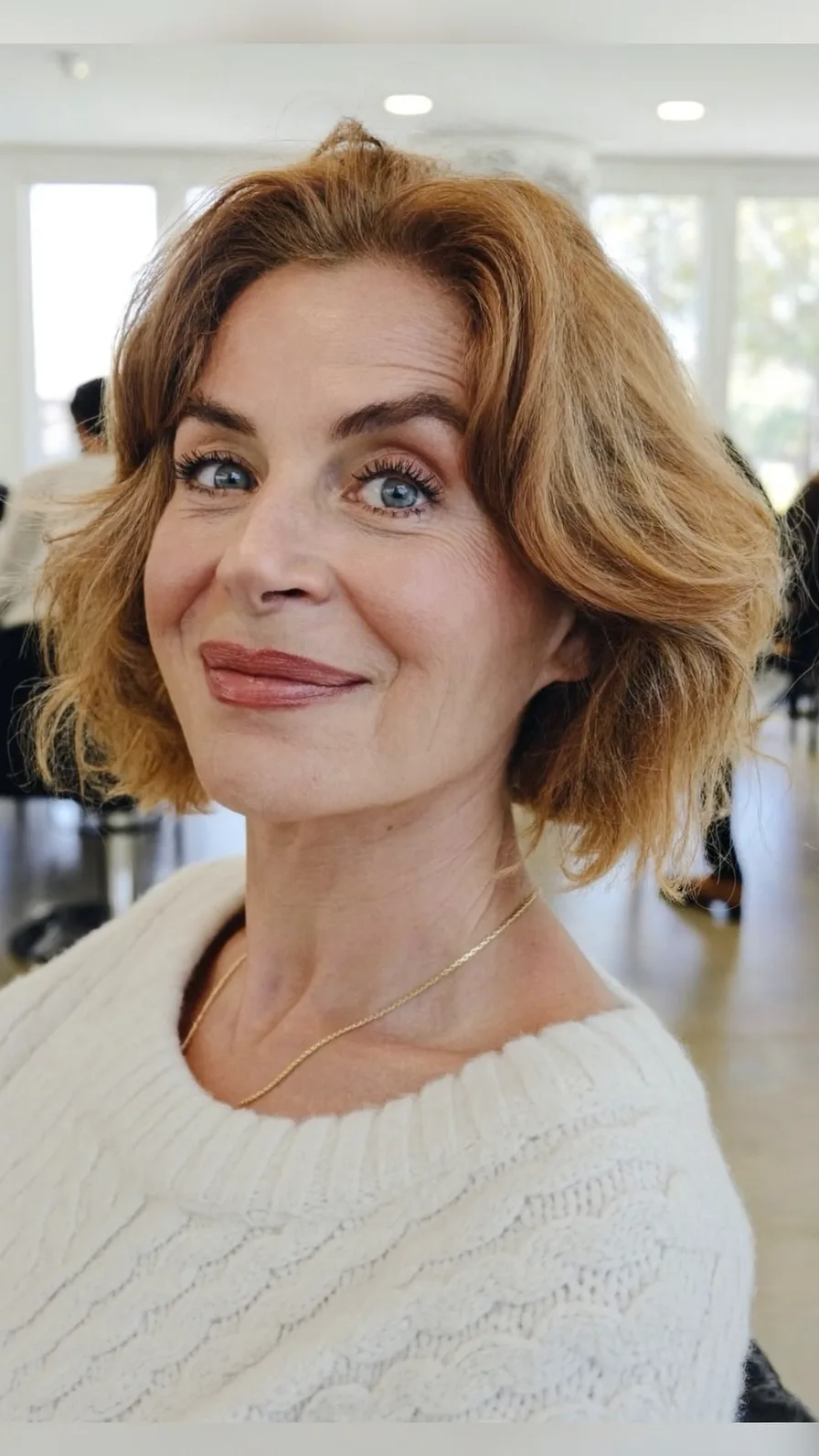 18 Choppy Bob Haircuts for Women Over 50