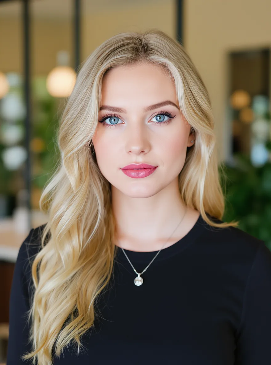 sandy blonde layers
