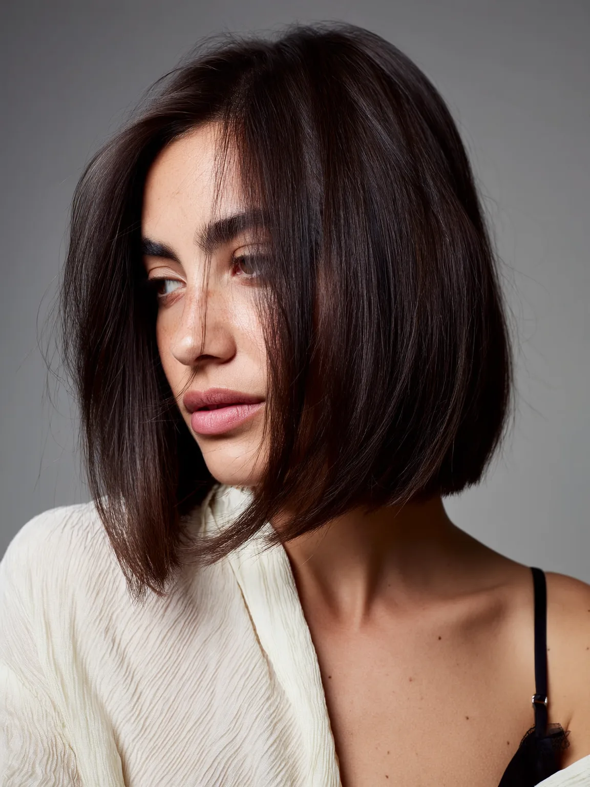 rich espresso brown bob