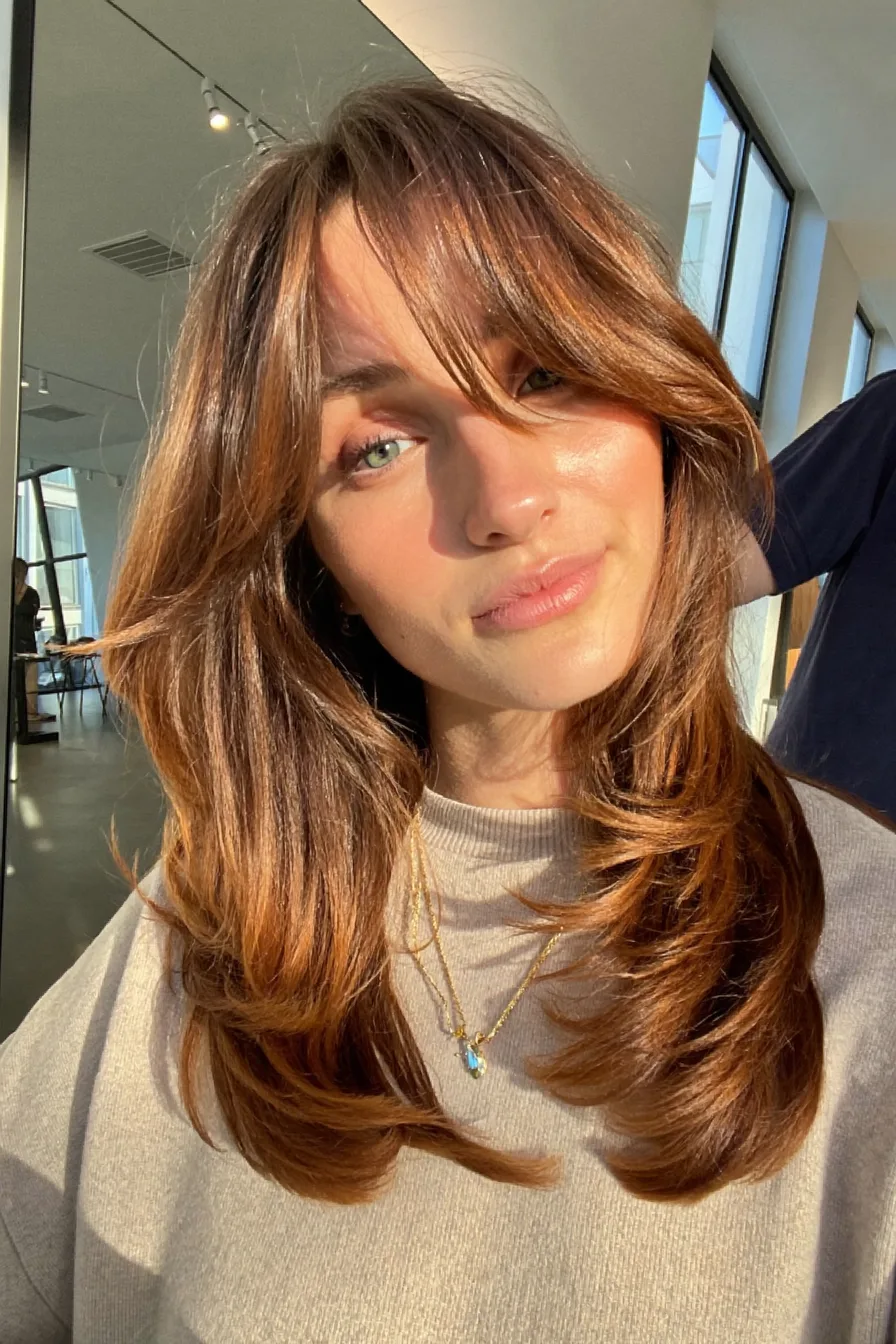 Trendy Face-Framing Layers for Fall Short Hair Transformations
