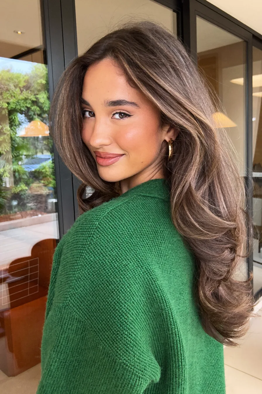 Voluminous Fall Blowout for Luxuriously Thick Short Hair