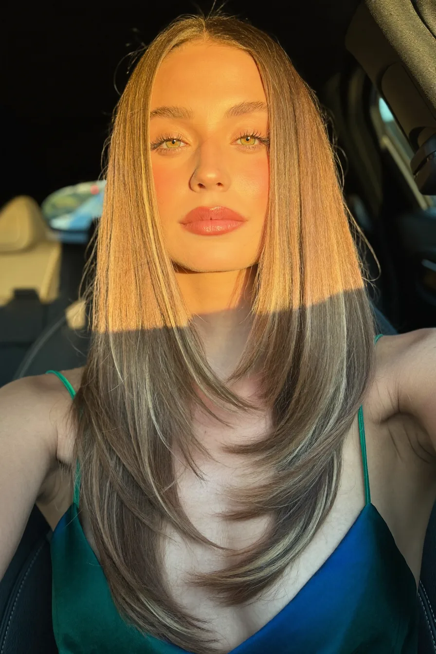 Sun-Kissed Balayage Blonde Long Layered Hair for Effortless Shine