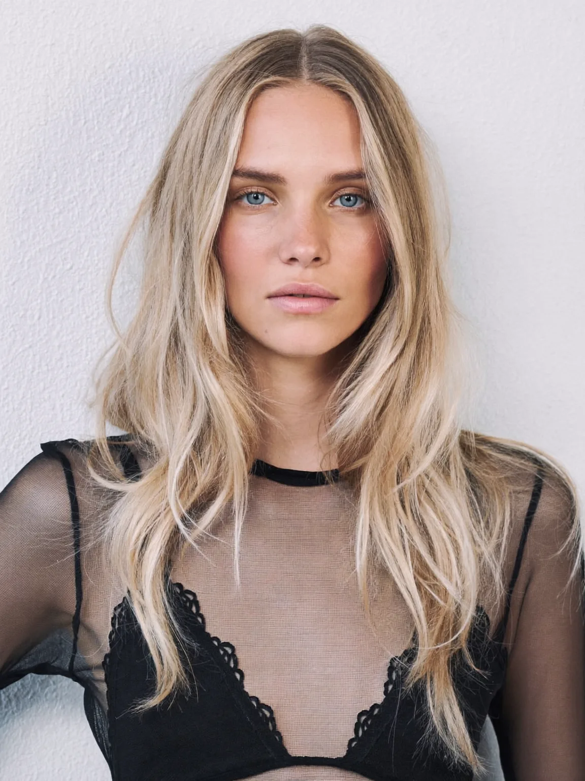sandy blonde layers