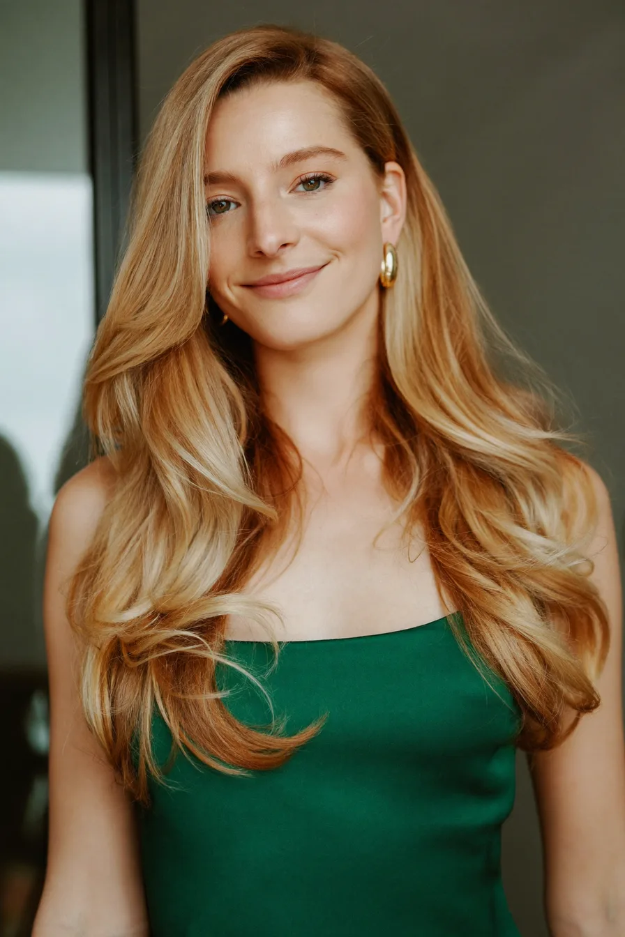 Classic Long Layered Haircut with Soft Face-Framing Layers