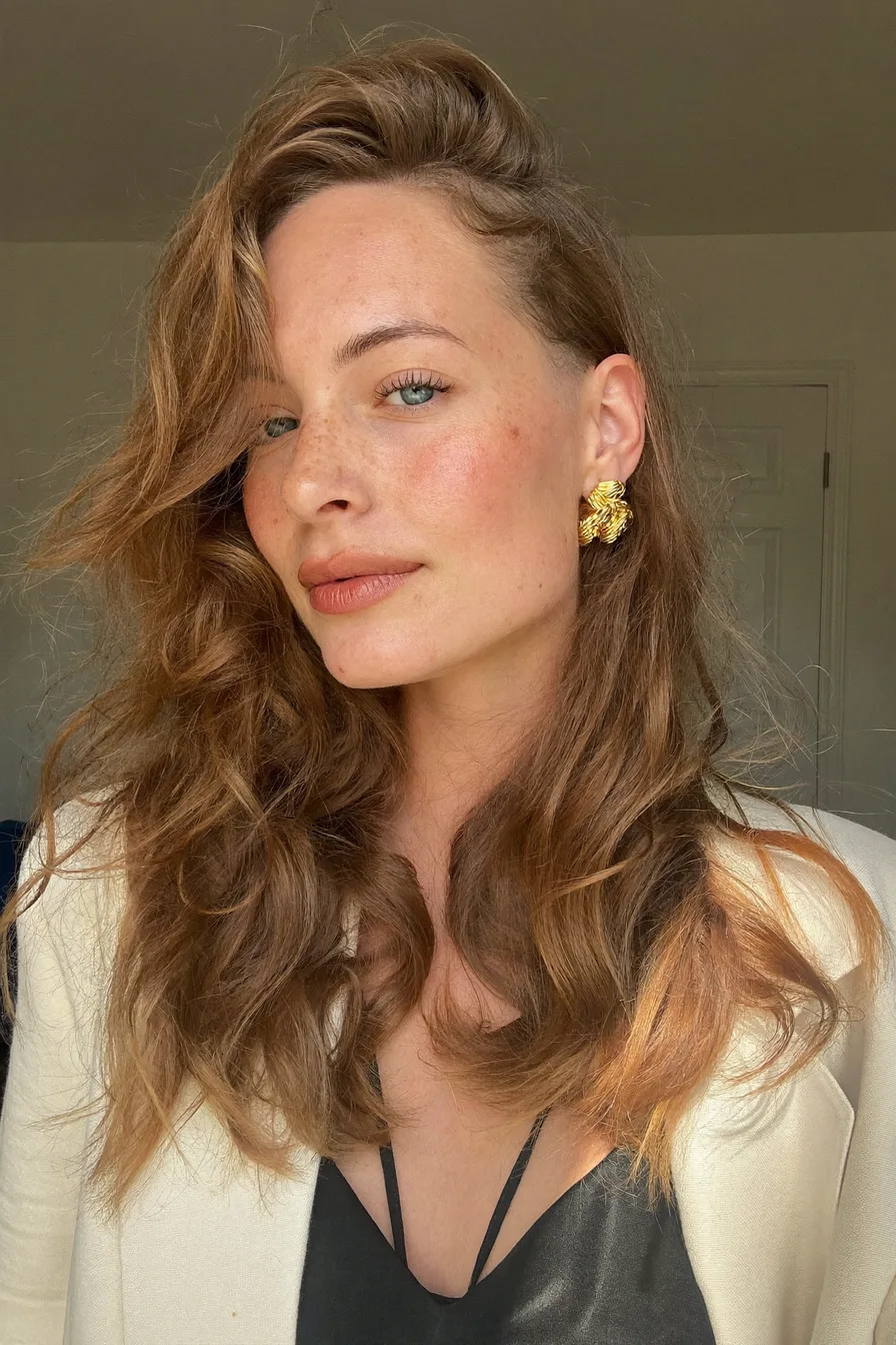 Modern Tousled Long Shag Haircut with Soft Layers