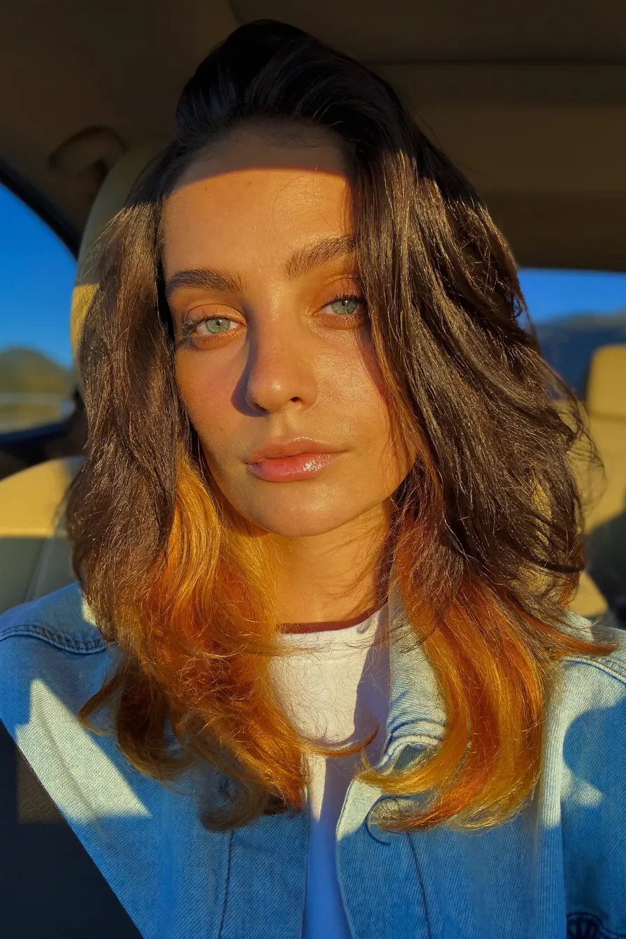 Medium-Length Shag Haircut With No Bangs for Dimensional Texture
