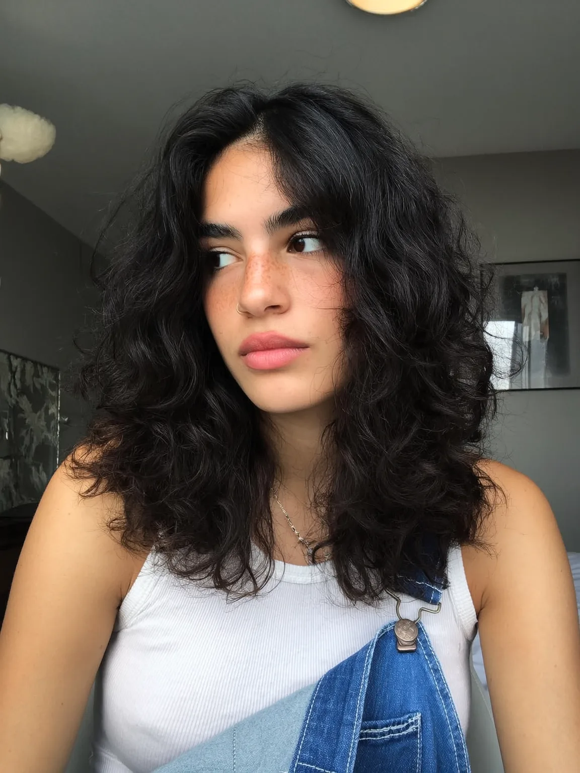 50 Refreshing Shoulder-Length Hairstyles for Curly Hair - Hair Style Album