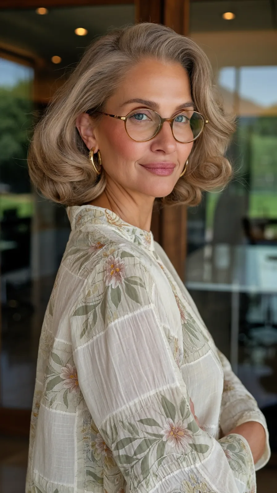 60 Shoulder-Length Hairstyles for Older Women