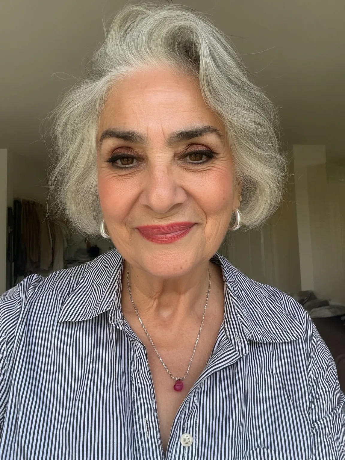 Classic Silver Frost Bob with Natural Sheen