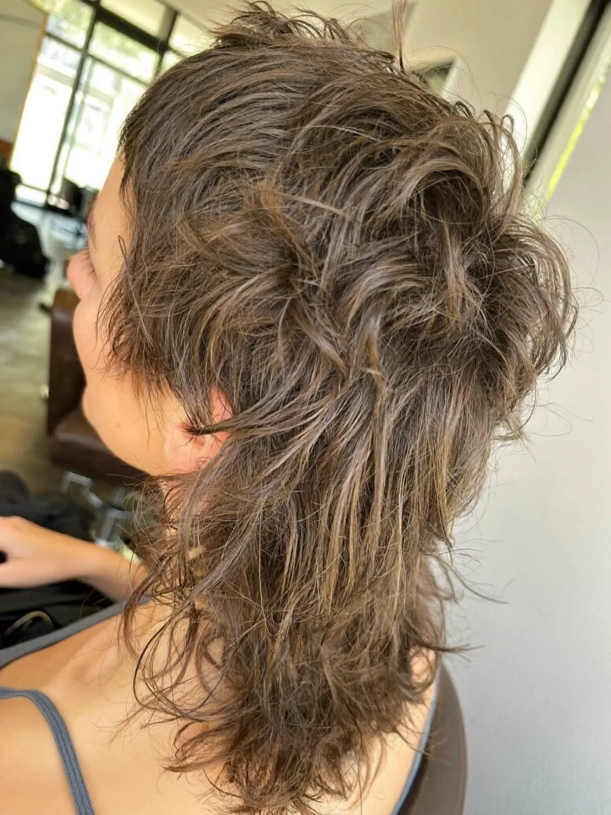 Soft Wolf Cut with Tousled Layers for Effortless Texture and Movement