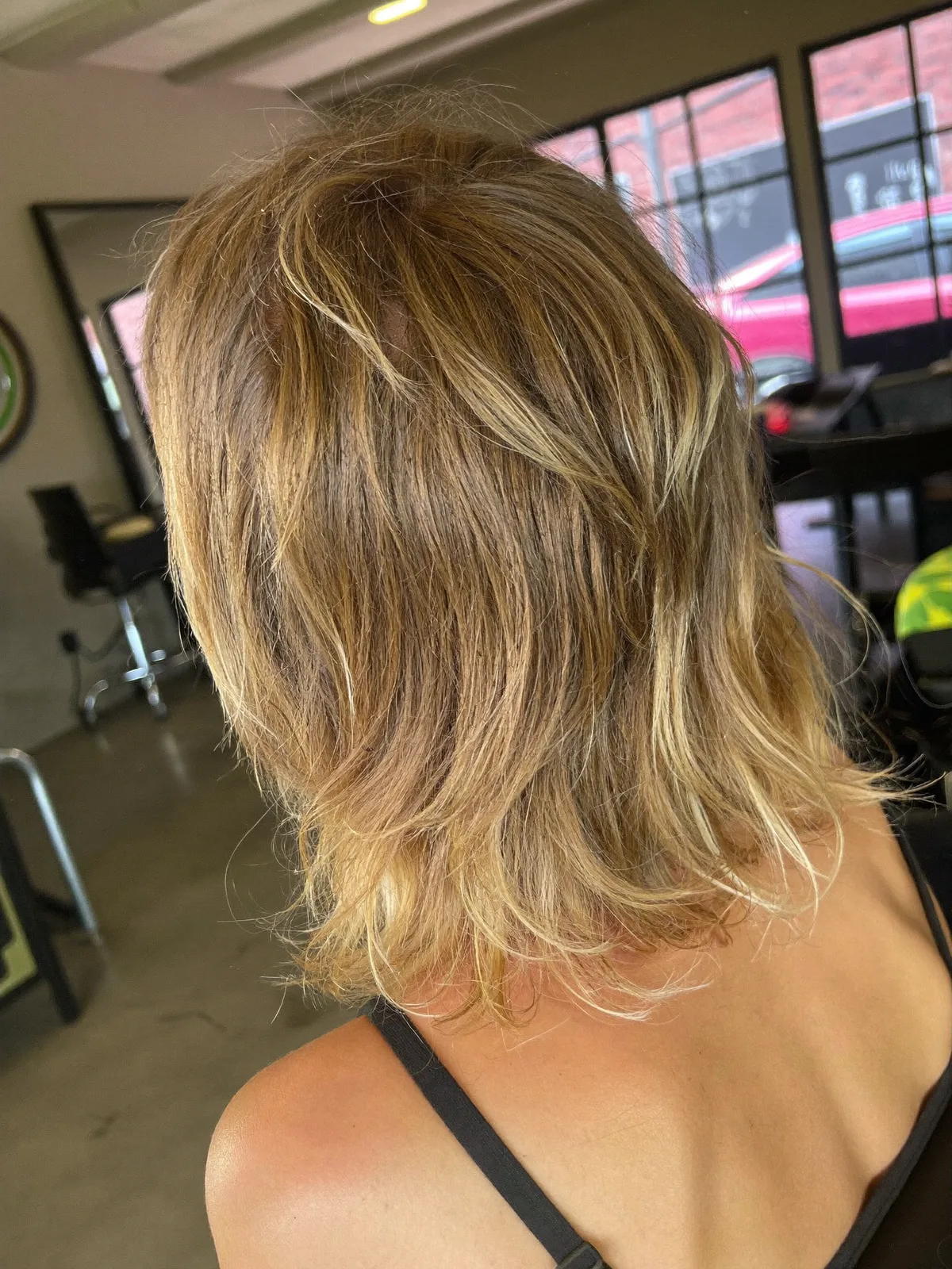 Soft Wolf Cut With Tousled, Shoulder-Length Layers for Effortless Texture
