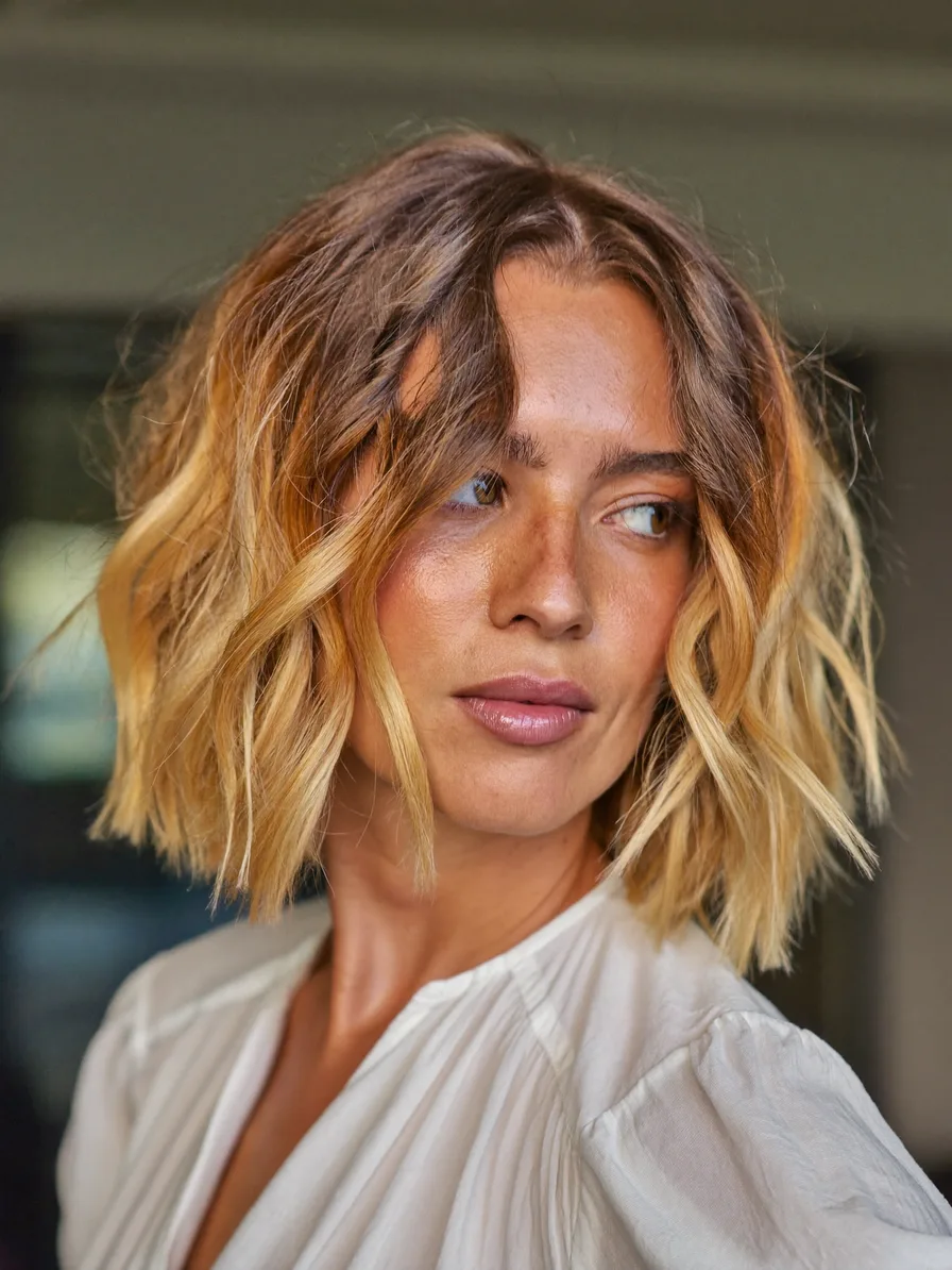 25 Tousled Hairstyles for Effortless, Lived-In Texture